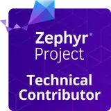 Zephyr Project Technical Contributor badge